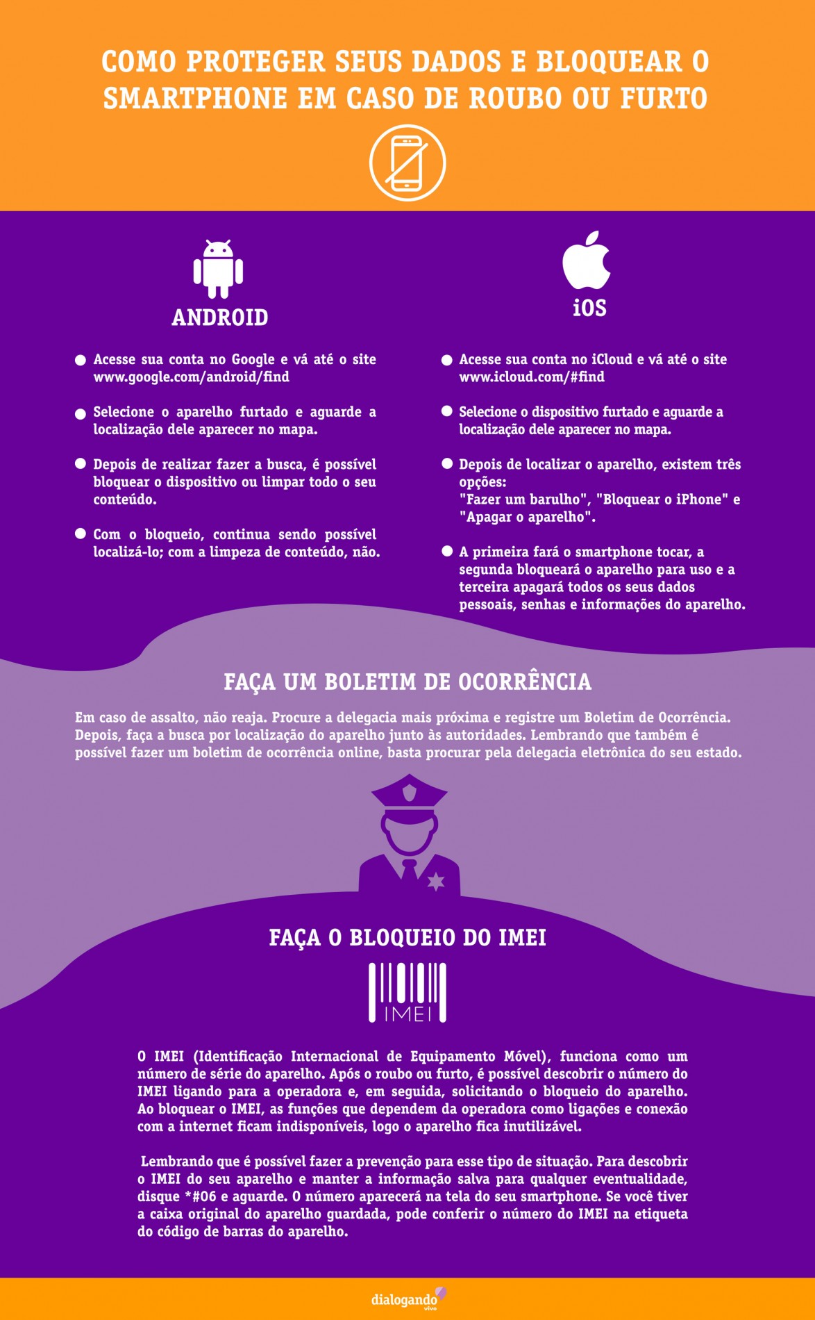 Roubo de smartphone: entenda o que fazer após ter o aparelho furtado